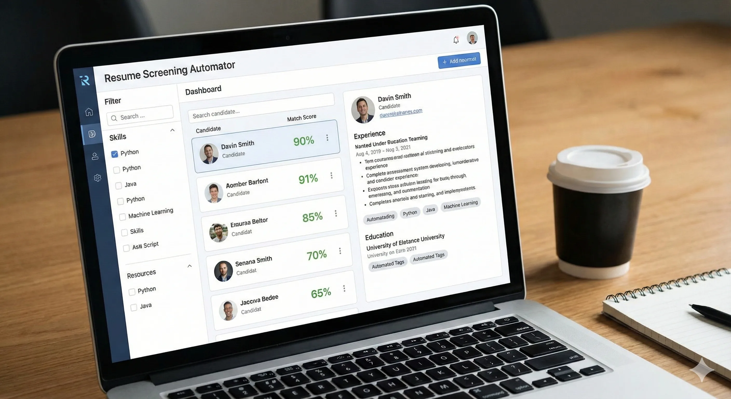 Automated Resume Screening Tool
