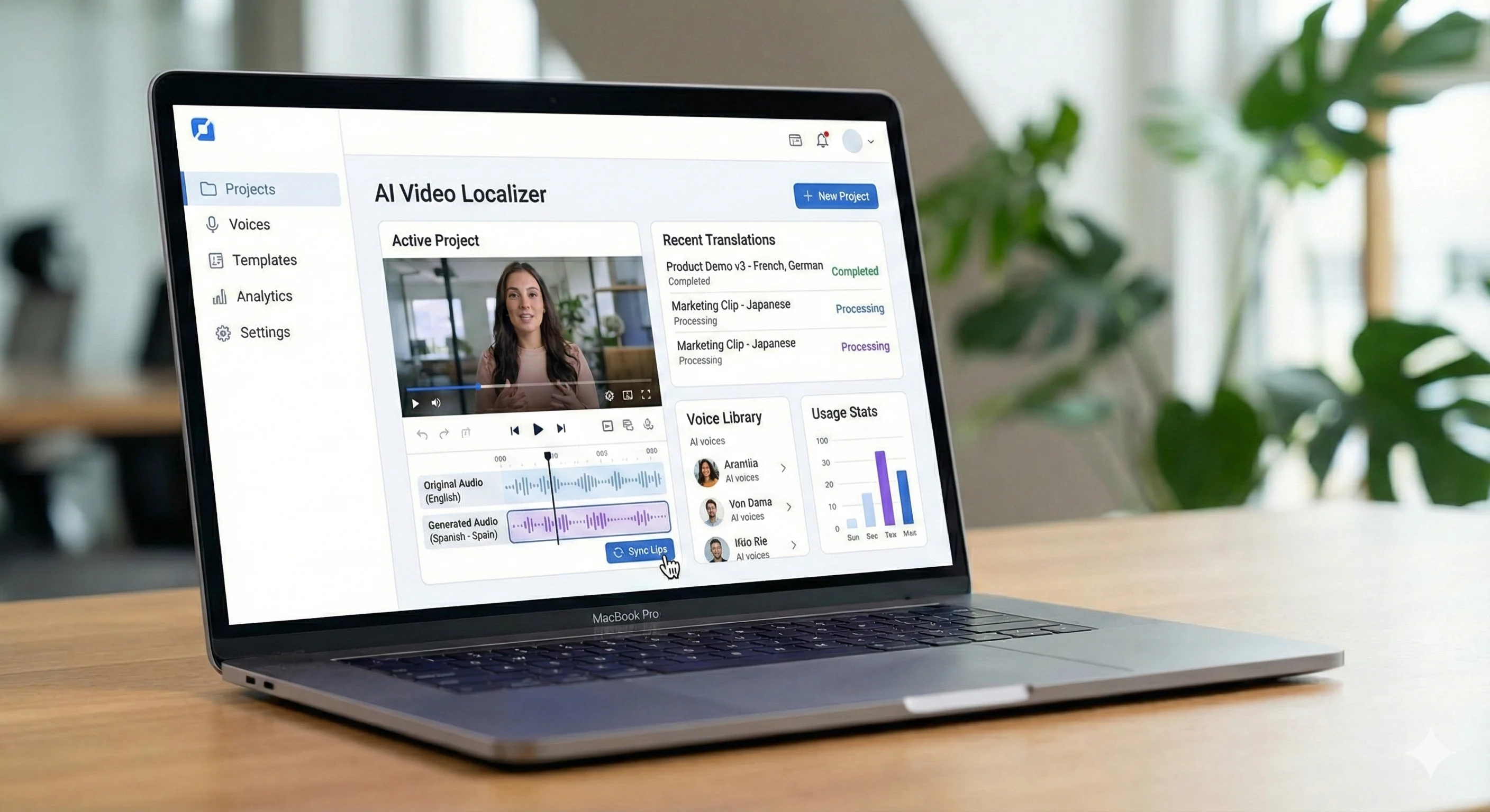 AI Video Dubbing and Localization Tool